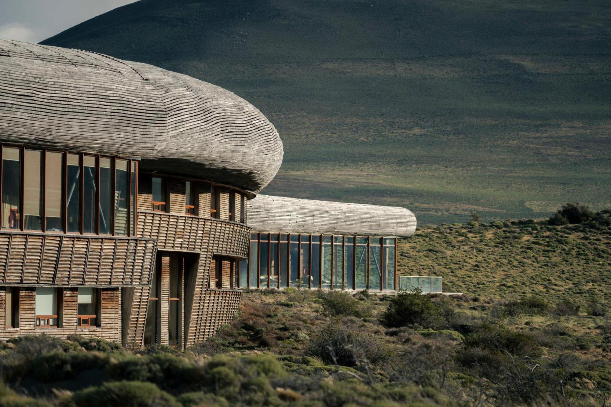 Отель Tierra Patagonia Торрес-дель-Пайне Экстерьер фото